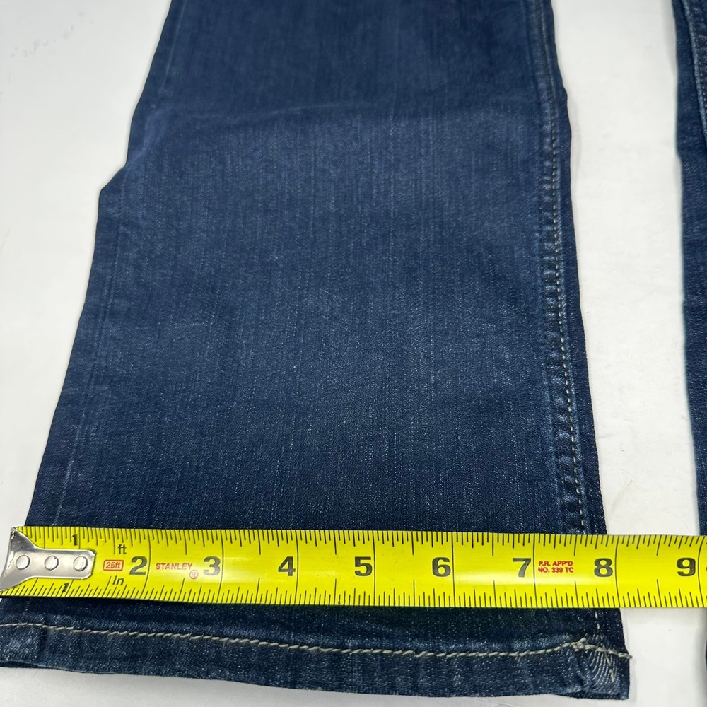 Silver Jeans Jeans Women 22 Dark Elyse Straight Curvy Fit Stretch Denim - Picture 8 of 13